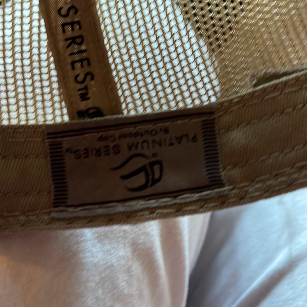 Hat With Leather Patch - image 3